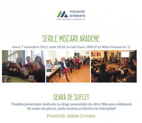 Final de an la Serile Mișcării Arădene