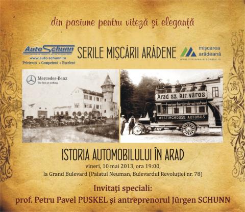 Istoria automobilului în Arad Istoria automobilului în Arad